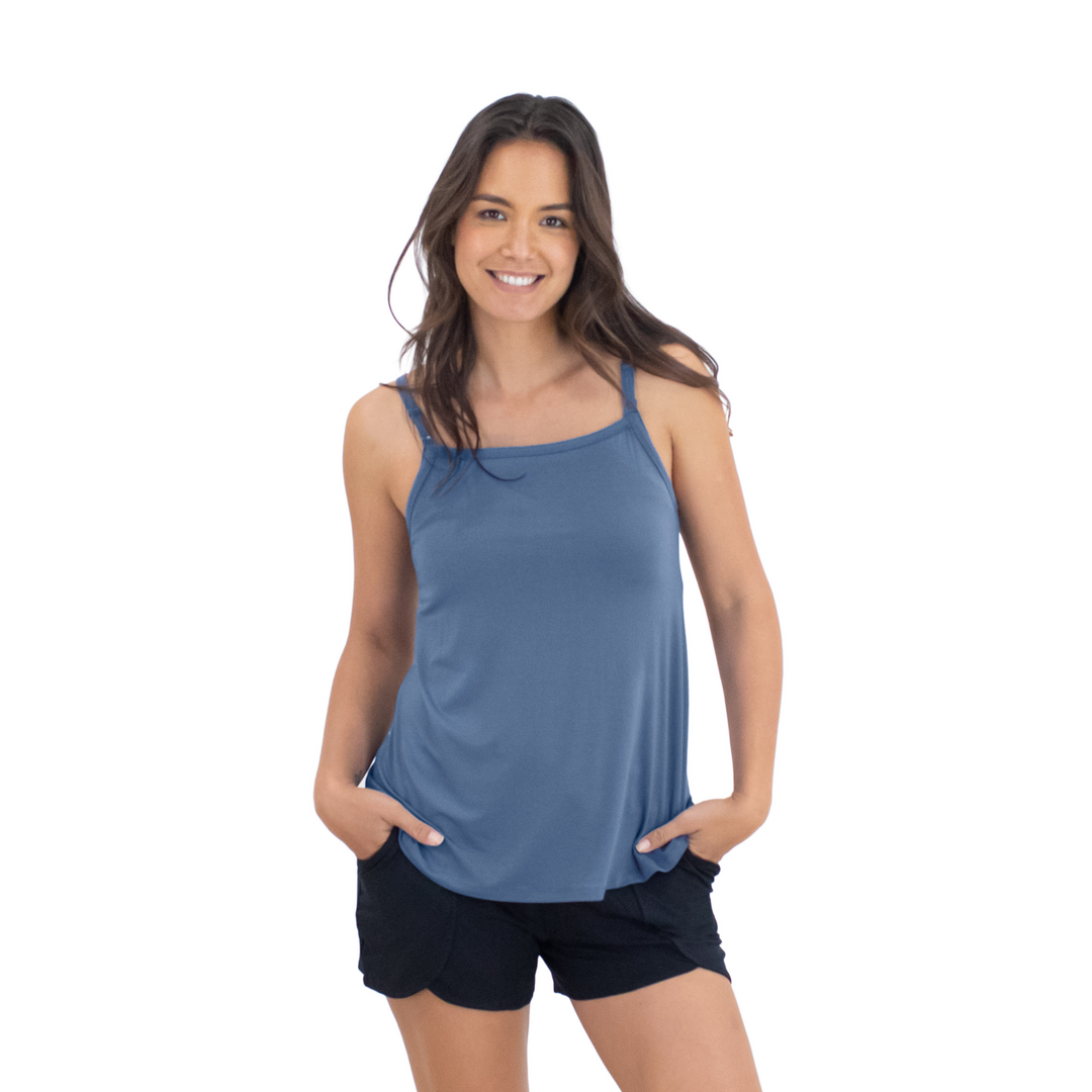 Kindred Bravely - Wholesale Nursing Top - Maternity - Bamboo Lounge Around Nursing & Maternity Tank4