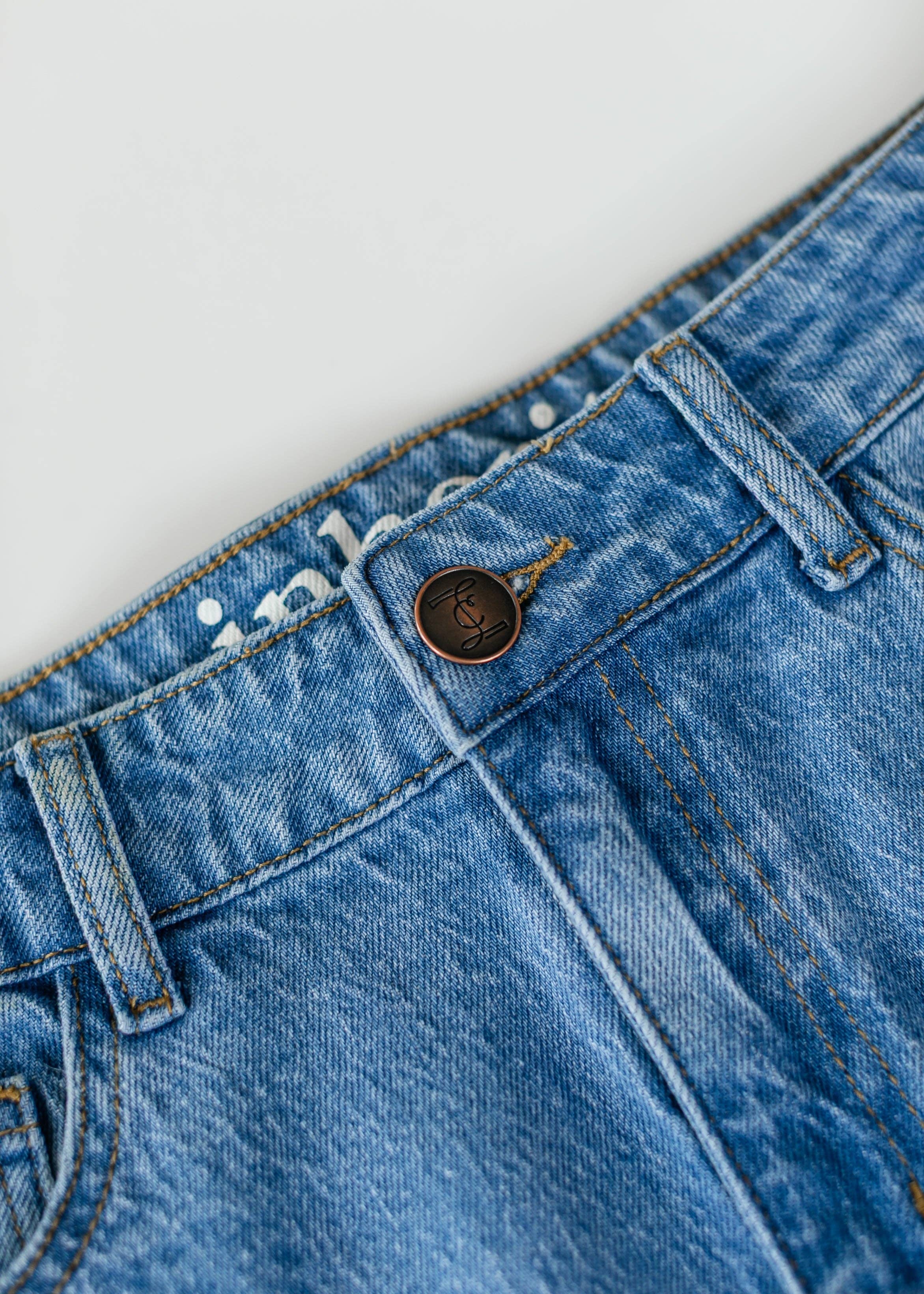 Inherit Clothing Company - Wholesale Skirt - Women's - Remi Denim Classic Wash Midi Skirt9