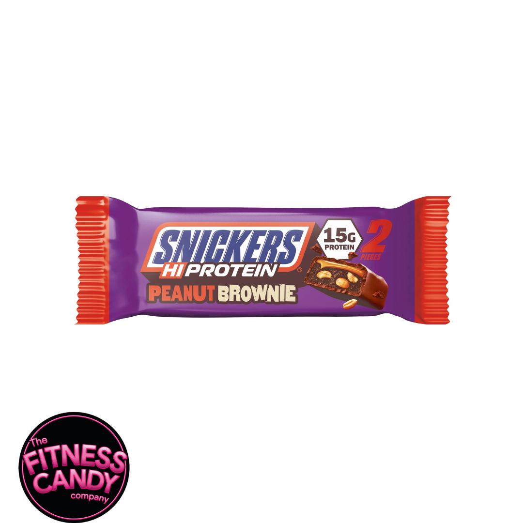 The Fitness Candy Company - Vendita all'ingrosso Barrette - SNICKERS HI PROTEIN Barretta Proteica al Burro di Arachidi e Brownie1