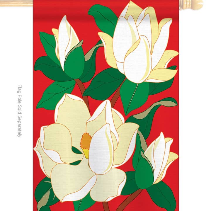 Two Group Flag Co - Wholesale Flag - Magnolia Garden Floral Decor Flag1