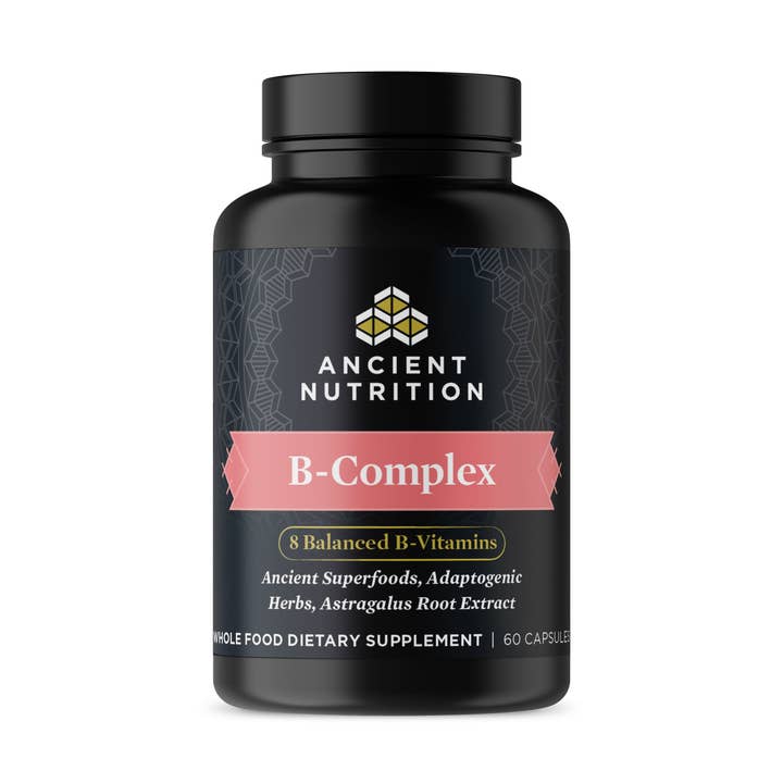 Ancient Nutrients Vitamin B Complex | Capsules (30 Servings) for wholesale by Ancient Nutrition