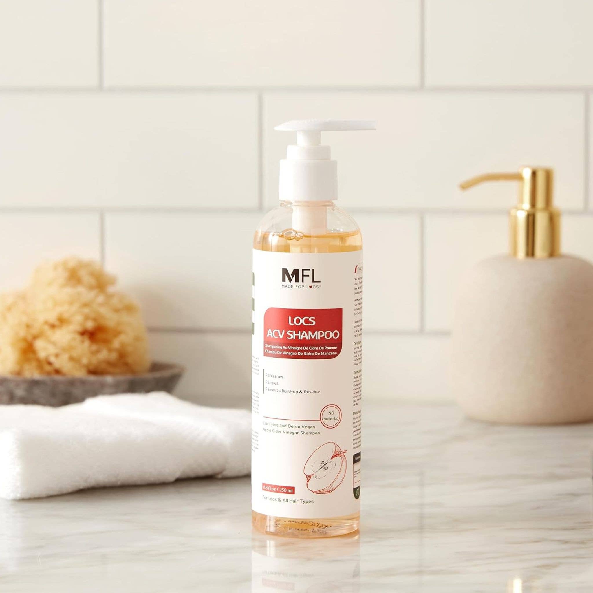 Made For Locs - Wholesale Hair Shampoo - Locs Vegan Apple Cider Vinegar Shampoo |  8 oz3