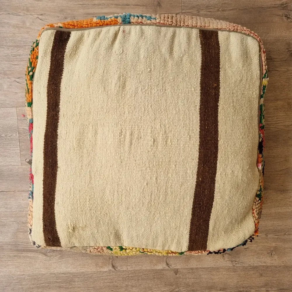 High crafty – cama - Cão por atacado – Capa de Almofada para Cão Marroquina Feita à Mão – Têxtil Vintage para Chão3