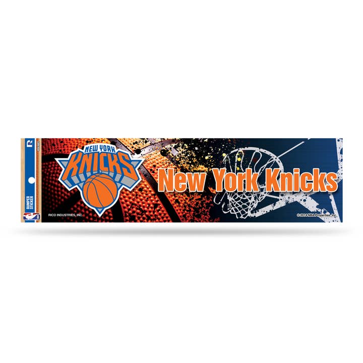 NBA Basketball New York Knicks 3" x 12" Bumper Sticker and other Purchase Wholesale knutsel. Free Returns & Net 60 Terms on Faire trending on Faire.