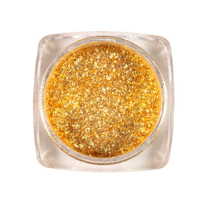 Eco Friendly Loose Glitter Pigment Eyeshadow Golden Sands for wholesale by ST Essentials