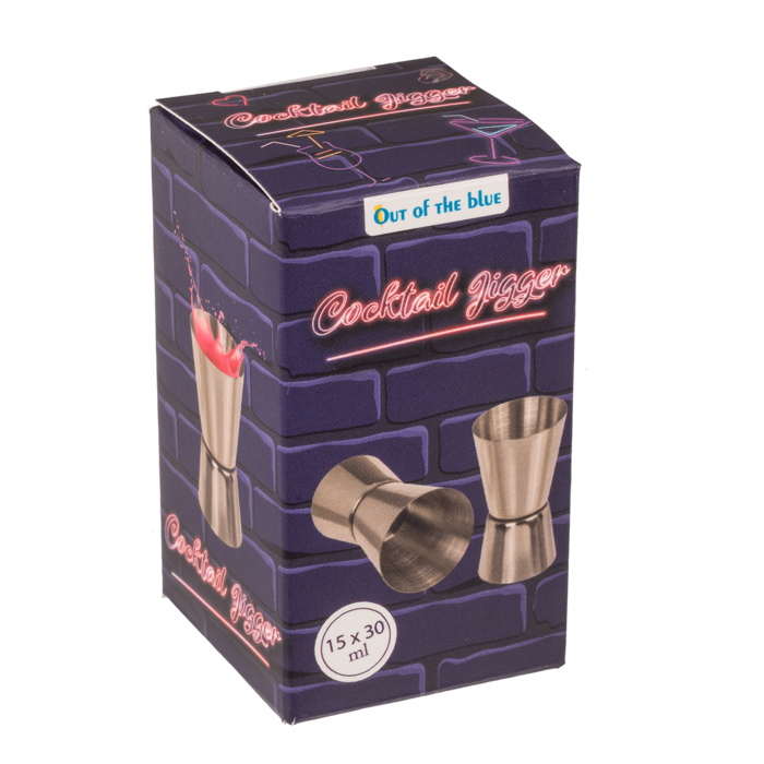 Out of the blue KG - Wholesale Jigger - Cocktail Jigger, 15 & 30 ml,2