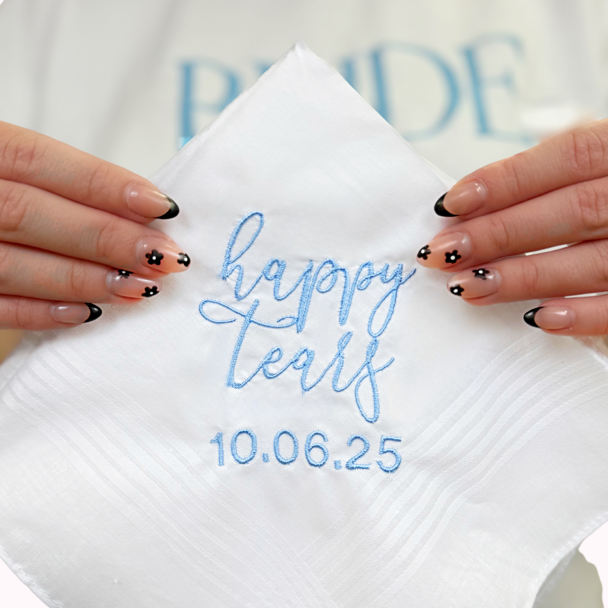 Never Knew I Needed - Wholesale Handkerchief - Women's - Wedding Day Handkerchief, Happy Tears Hanky, Bridal Ideas1