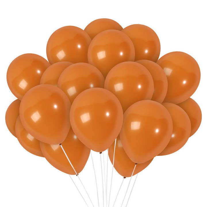 Matte Chocolate Balloons - 10 Inch Latex Balloons for wholesale by Treasures Gifted