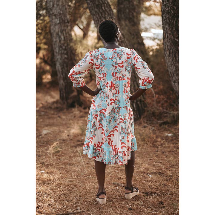 Rose Isla Bonita By SIGRIS Sicilia Dress for wholesale on Faire1