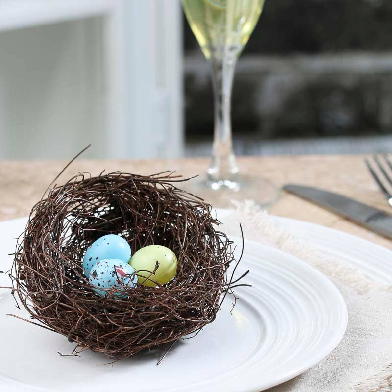 Factory Direct Craft – wholesale Christmas decoration – Angel Vine Twig Birds Nest2