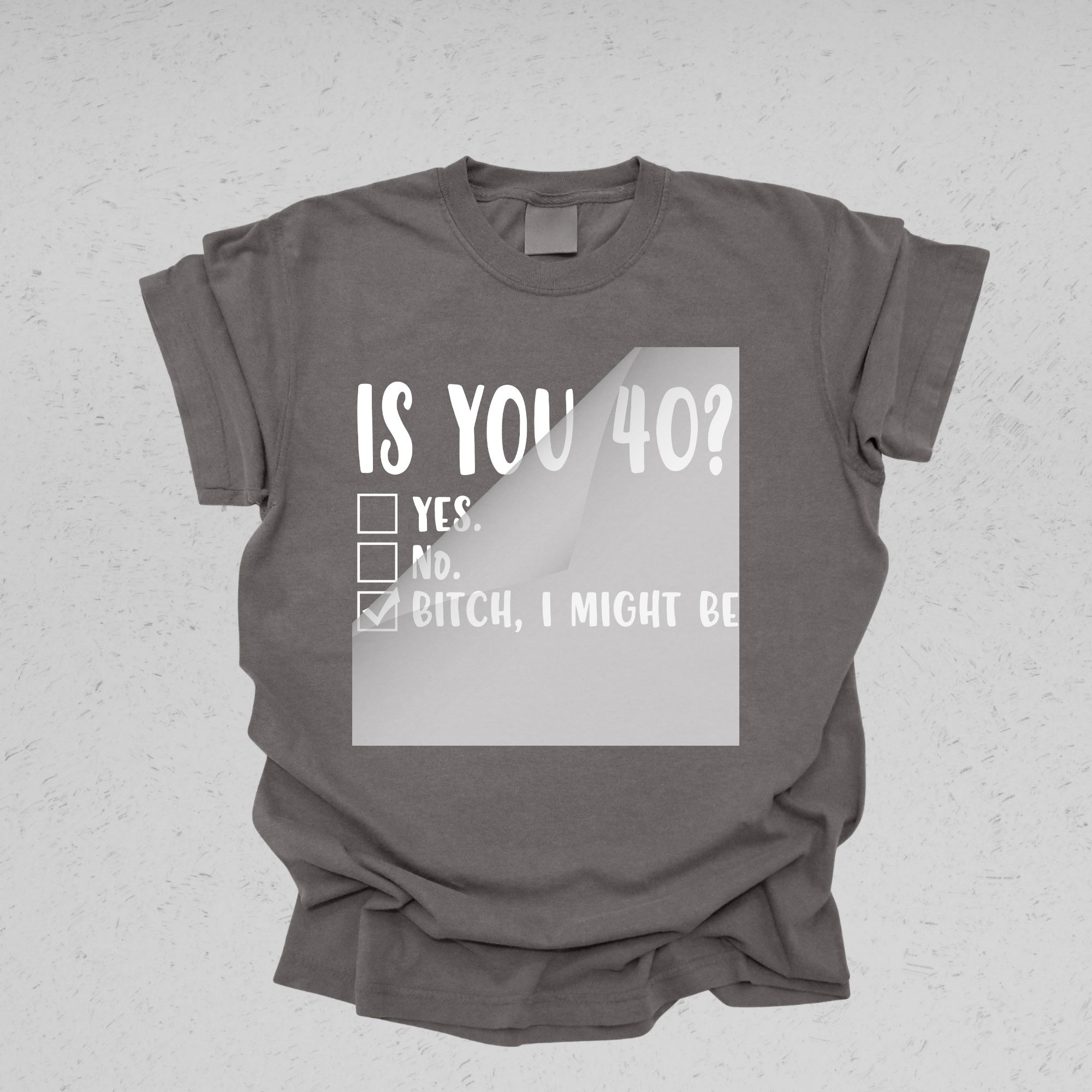 DTF Office - Wholesale Sublimation Transfer - Funny 40th Birthday DTF Transfer3