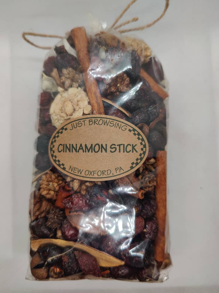 Scented Potpourri with Rosehips - Cinnamon Stick - Bulk for wholesale by Just Browsing, LLC