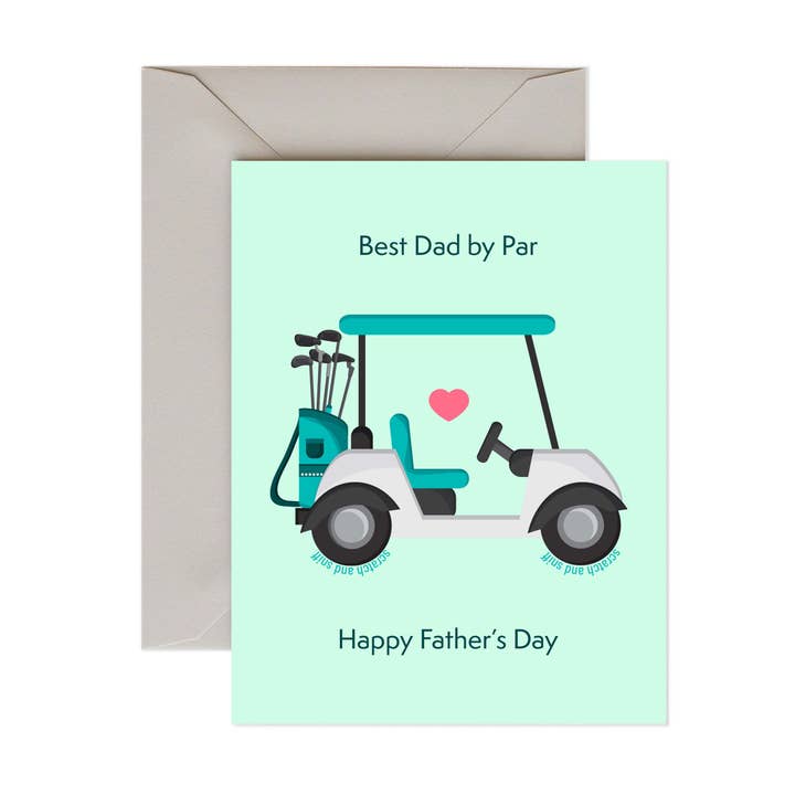 FATHER'S DAY - SCRATCH AND SNIFF - SWING DADDY for wholesale by Pancake Paperie