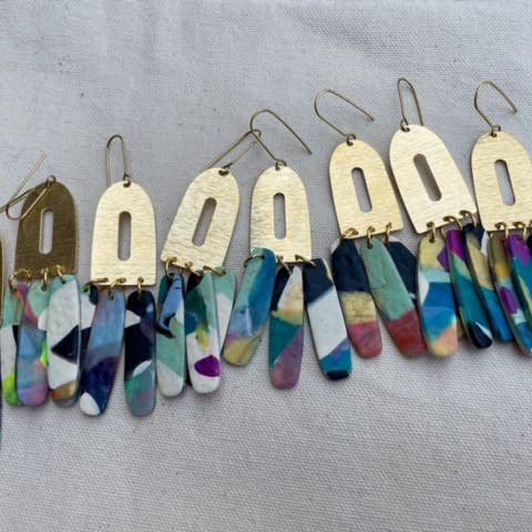 Noble Fawn Jewelry - Wholesale Jewelry - Men's - Tia Brass Fringe1