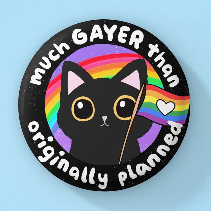 Funny LGBTQ button , Pride button, LGBTQ button, Pride badge for wholesale by Radical Buttons