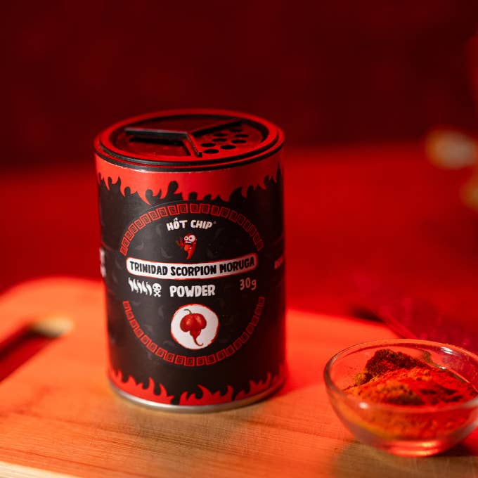 HOT-CHIP - Wholesale Dried Spice - TRINIDAD SCORPION MORUGA POWDER3
