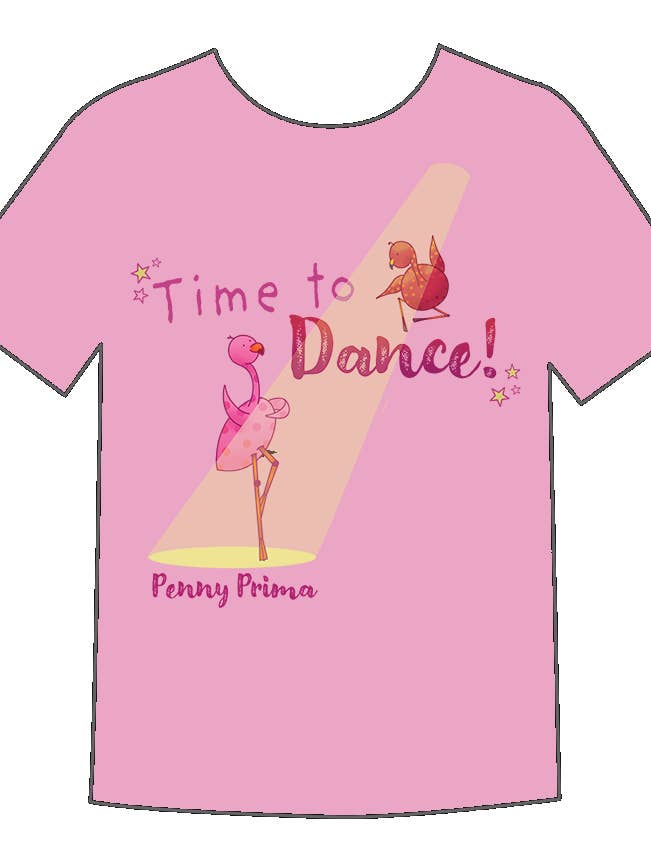 Time to Dance T-Shirt for wholesale by Penny Prima
