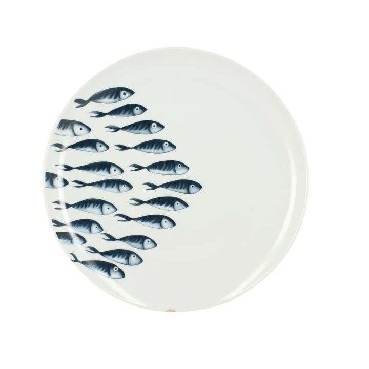 Novastyl - Wholesale Dinner Plate - PESCARE flat plate 26.5cm in porcelain2