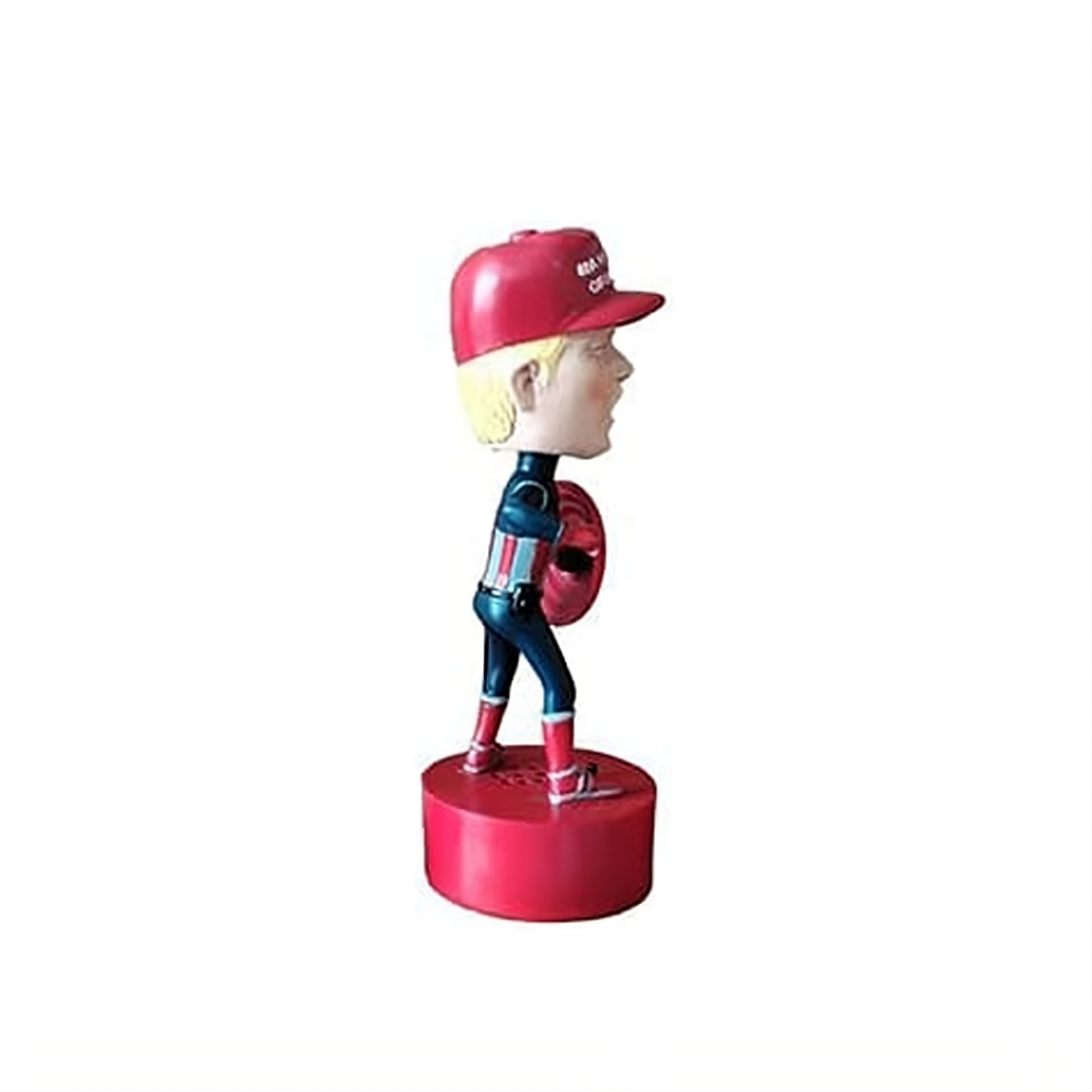 Lemonsoda - Wholesale Decorative Figurine - Donald Trump Captain America Shield Bobblehead 2