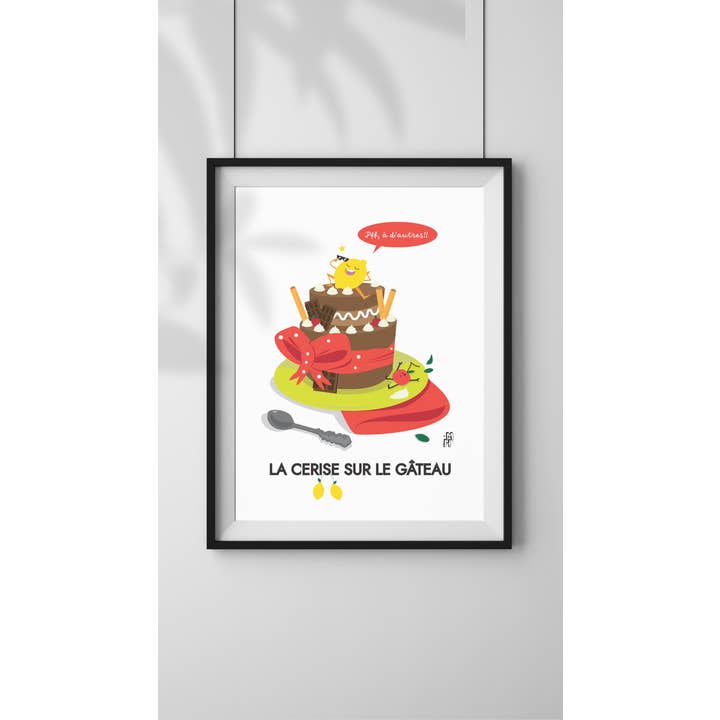 Affisch - Pricken över i:et för wholesale av MIREILLE & RAYMOND