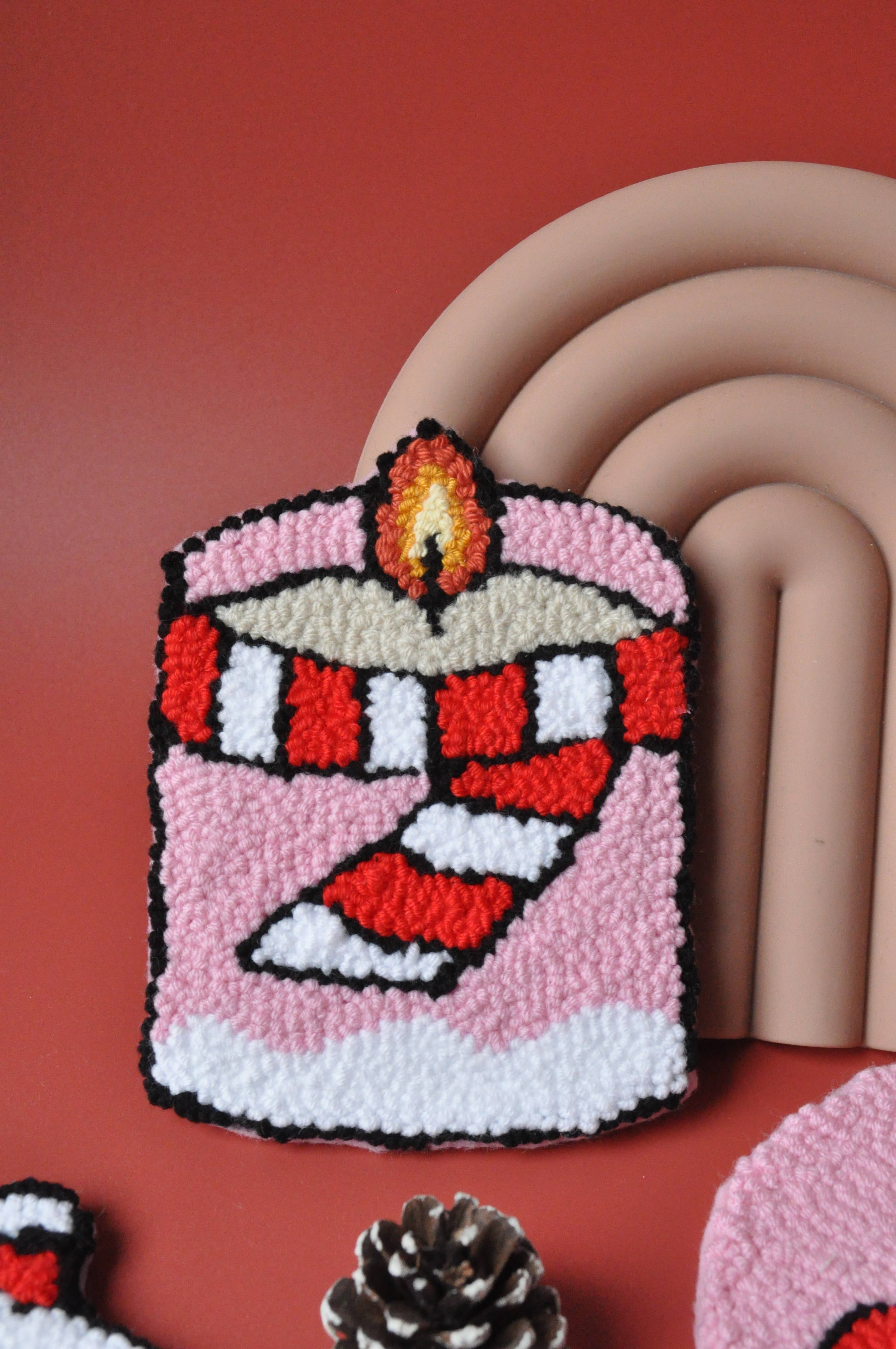 TheMellys - Wholesale Coasters - Winter Wonderland Mug Rugs 7