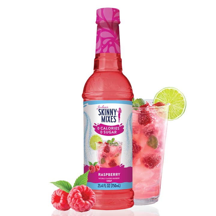 Sugar Free Raspberry Syrup for wholesale by Jordan's Skinny Mixes
