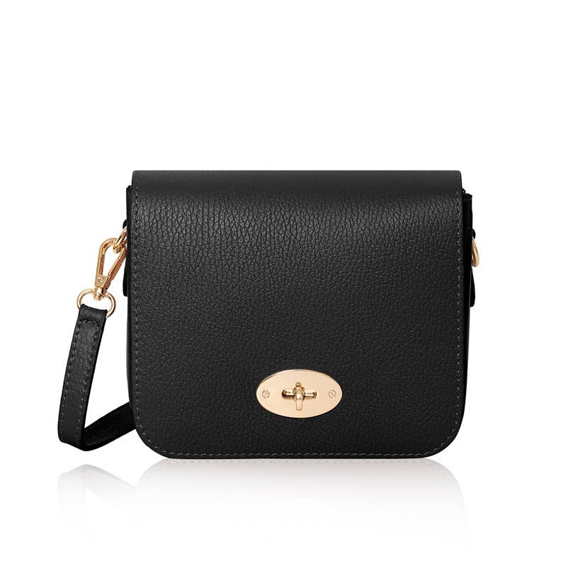 MONTTE DI JINNE - Wholesale Crossbody Bag - Women's - Italian Genuine Leather Crossbody Bag with Metal Clasp0