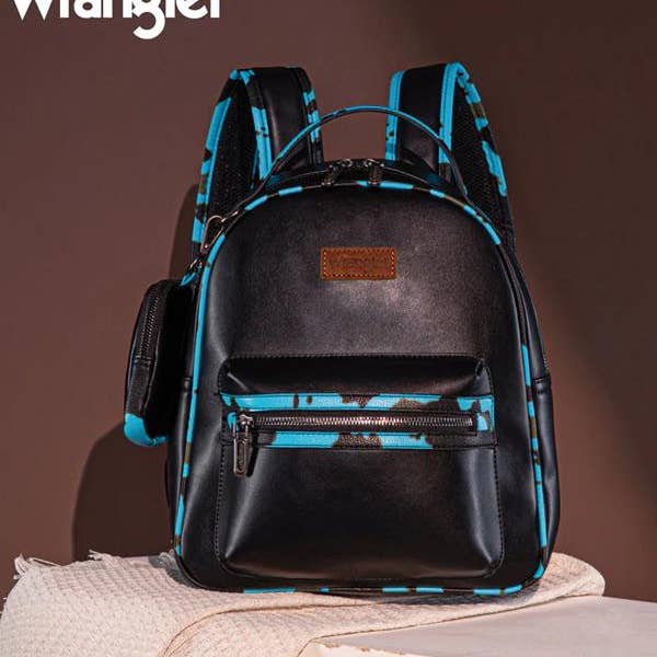 South End Clothing and Apparel L.L.C – Engroshandel Rygsæk - Dame – Wrangler Cow Print rygsæk3