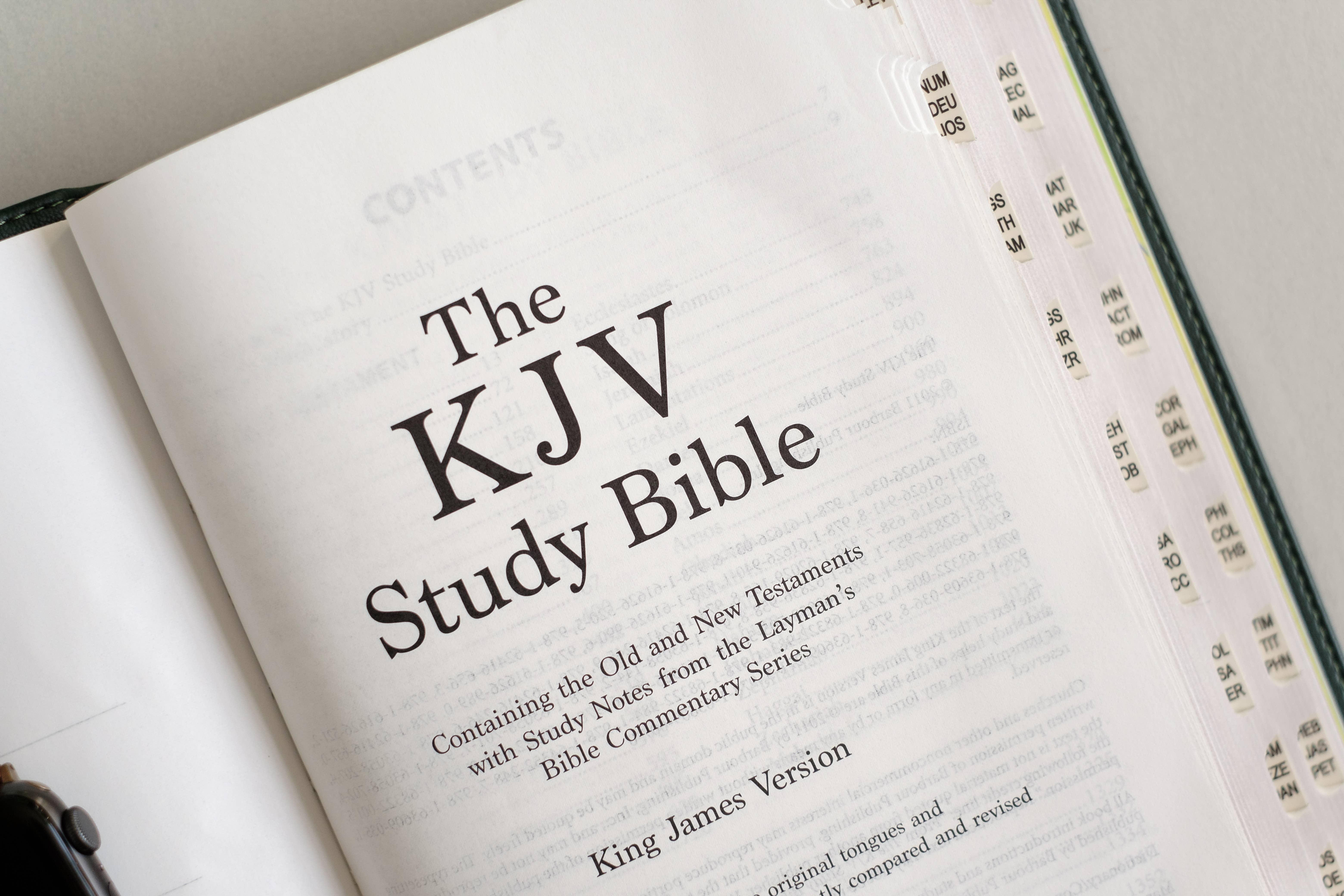 Barbour Publishing, Inc. - Wholesale Reference - The KJV Study Bible, Indexed (Evergreen Fog)4