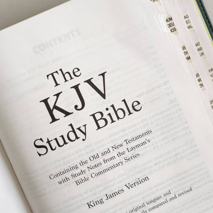 Barbour Publishing, Inc. - Wholesale Reference - The KJV Study Bible, Indexed (Evergreen Fog)4