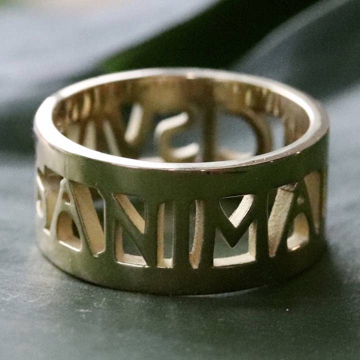 Bague Roman Anima - Plaqué or pour la vente par BoneNE, LLC
