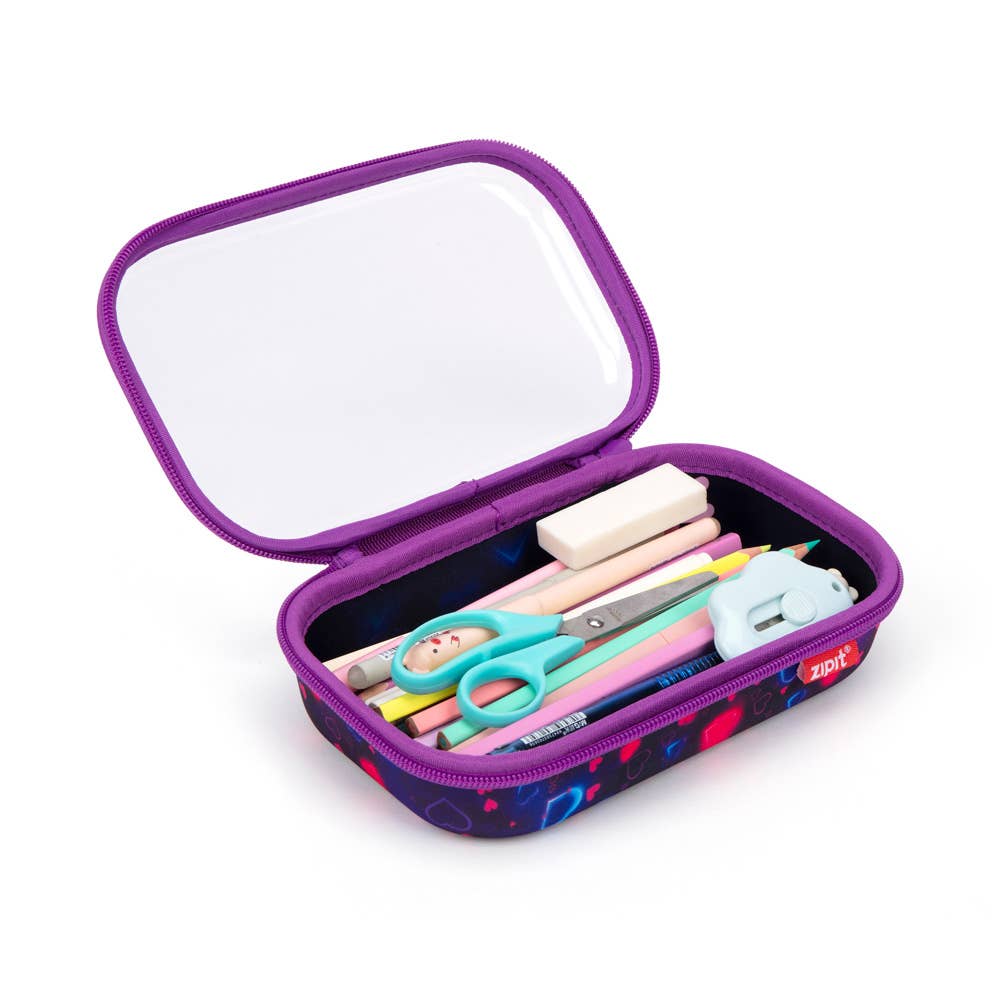 ZIPIT – wholesale Pencil case/pouch – ZIPIT Clear Top Pencil Box for Kids, Pencil Case1