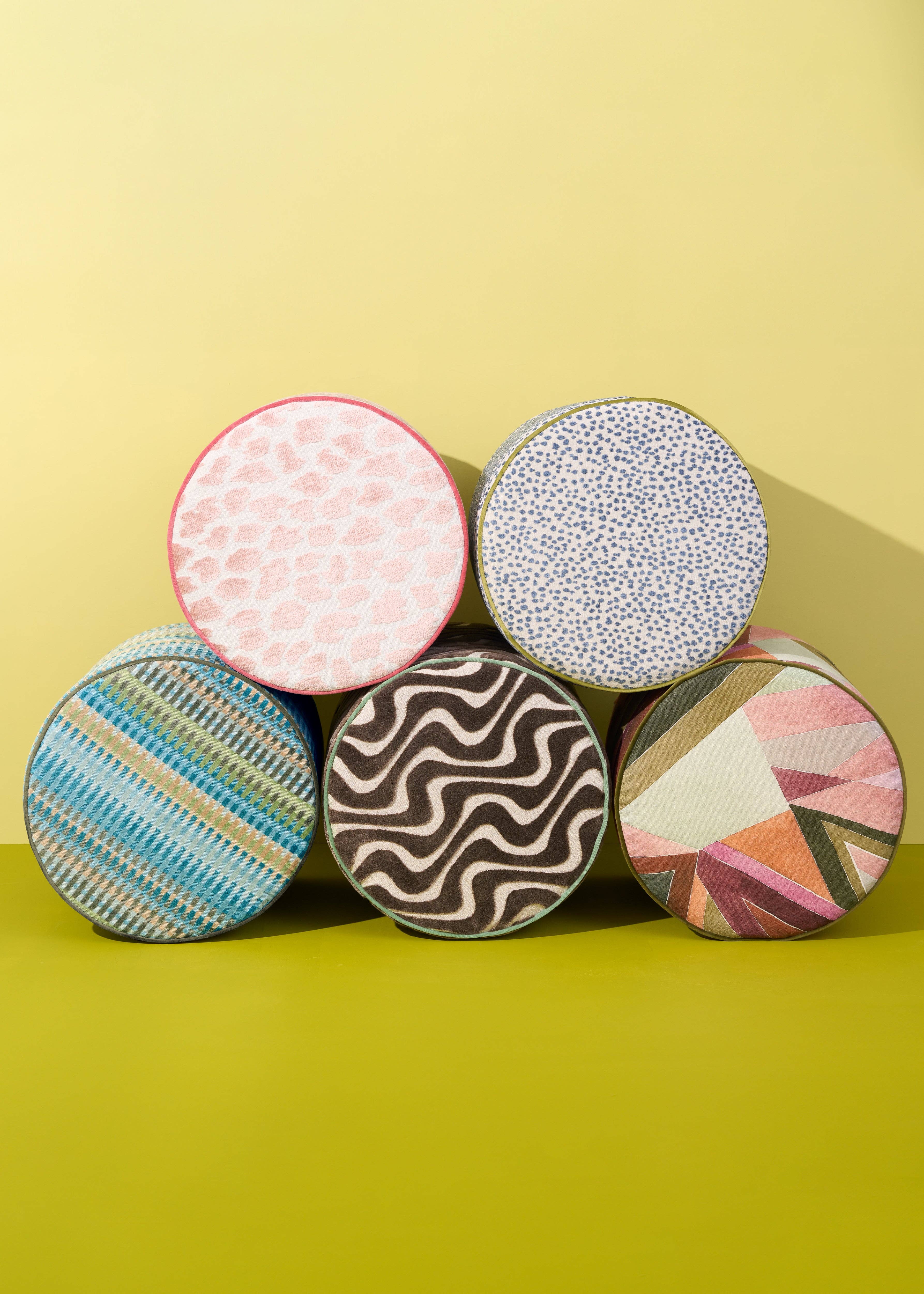 Piper-Collection - Wholesale Ottoman - Perch Isabel - brown/beige stool w/ cord (MADE TO ORDER)4