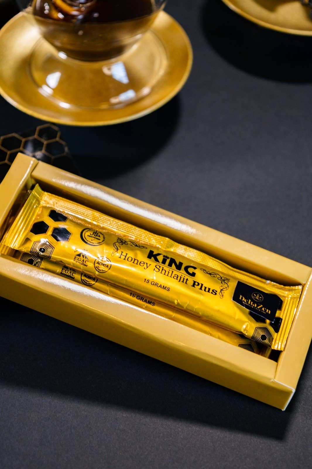 Sunbelt Traders - Wholesale Oral Supplement/Vitamin - Organic Pakistani Shilajit +Honey 15 pack Drink Mix 4 immune6