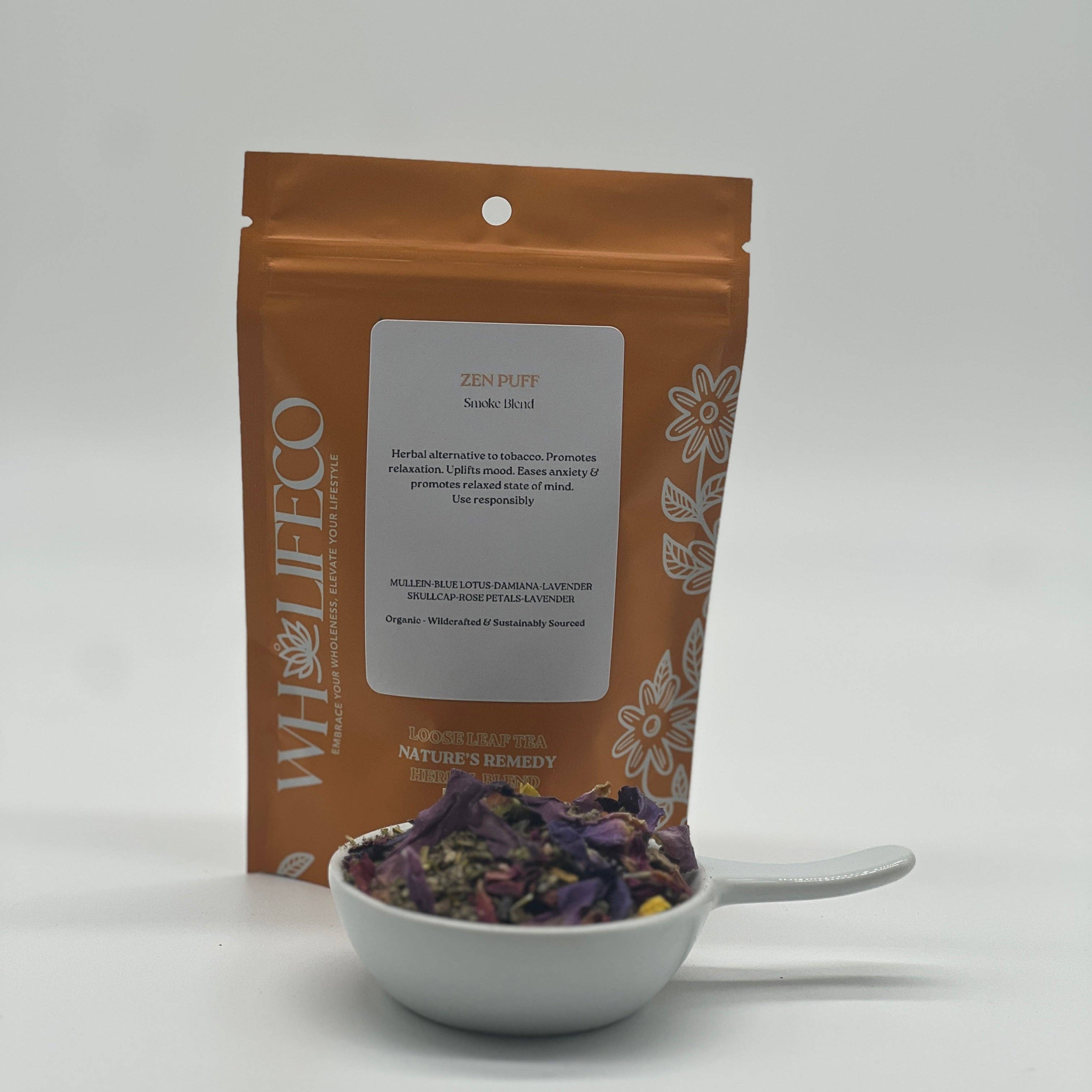 WHOLIFECO - Wholesale Loose Tea - Zen Puff - Smoke Blend2