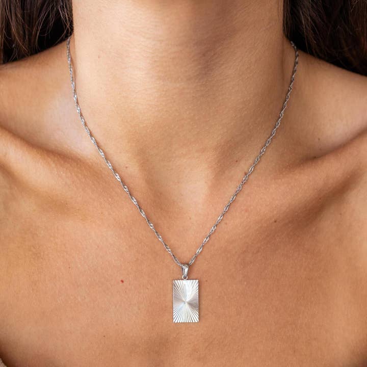 30A Necklace Silver for wholesale by ALCO Jewelry