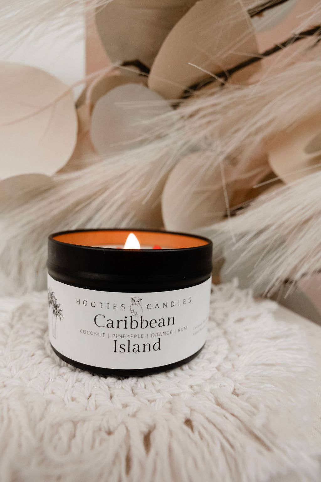 Hooties Candles and Things - Wholesale Jar/Filled Candle - Caribbean Island Candle0