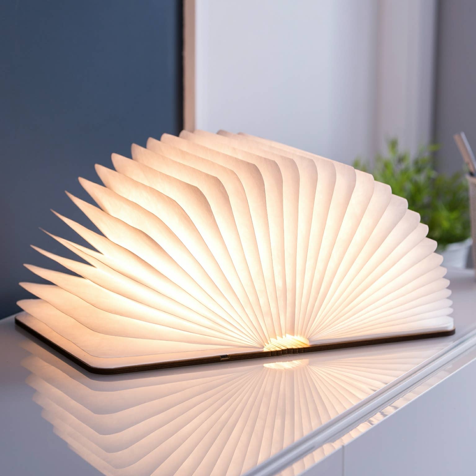 Gingko Design - Wholesale Booklight - Natural Wood Smart Book Light9