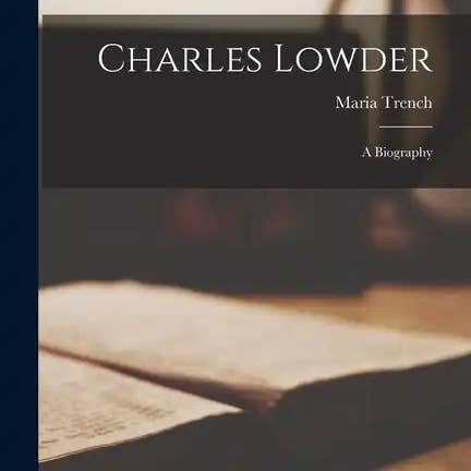 Books by splitShops - Wholesale Biography & Memoir Book - Charles Lowder: A Biography - Paperback