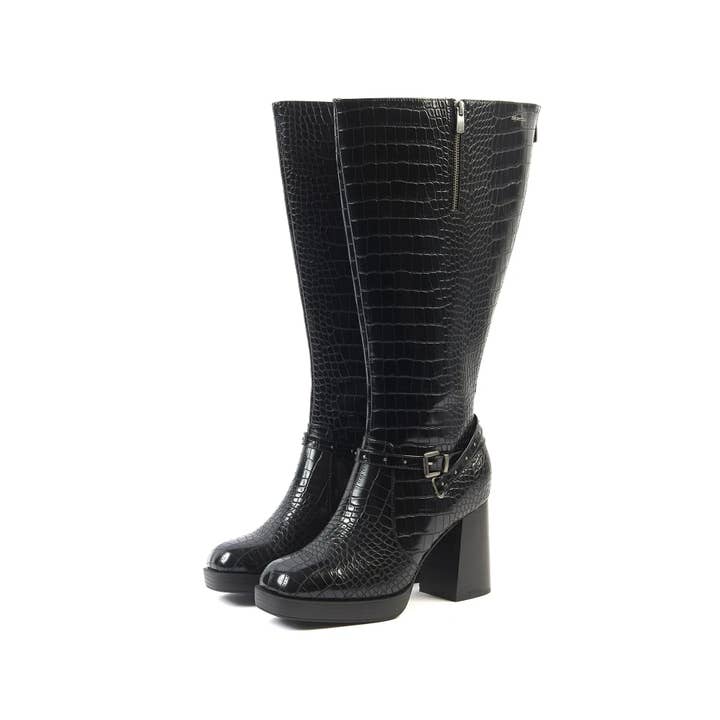 Gabylou - Wholesale Boots - Women's - Wide Calf Boots 3XL - Manon Model14