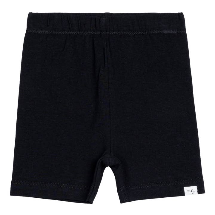 Zwarte fietsbroek van jersey voor baby's voor wholesale door Miles the Label