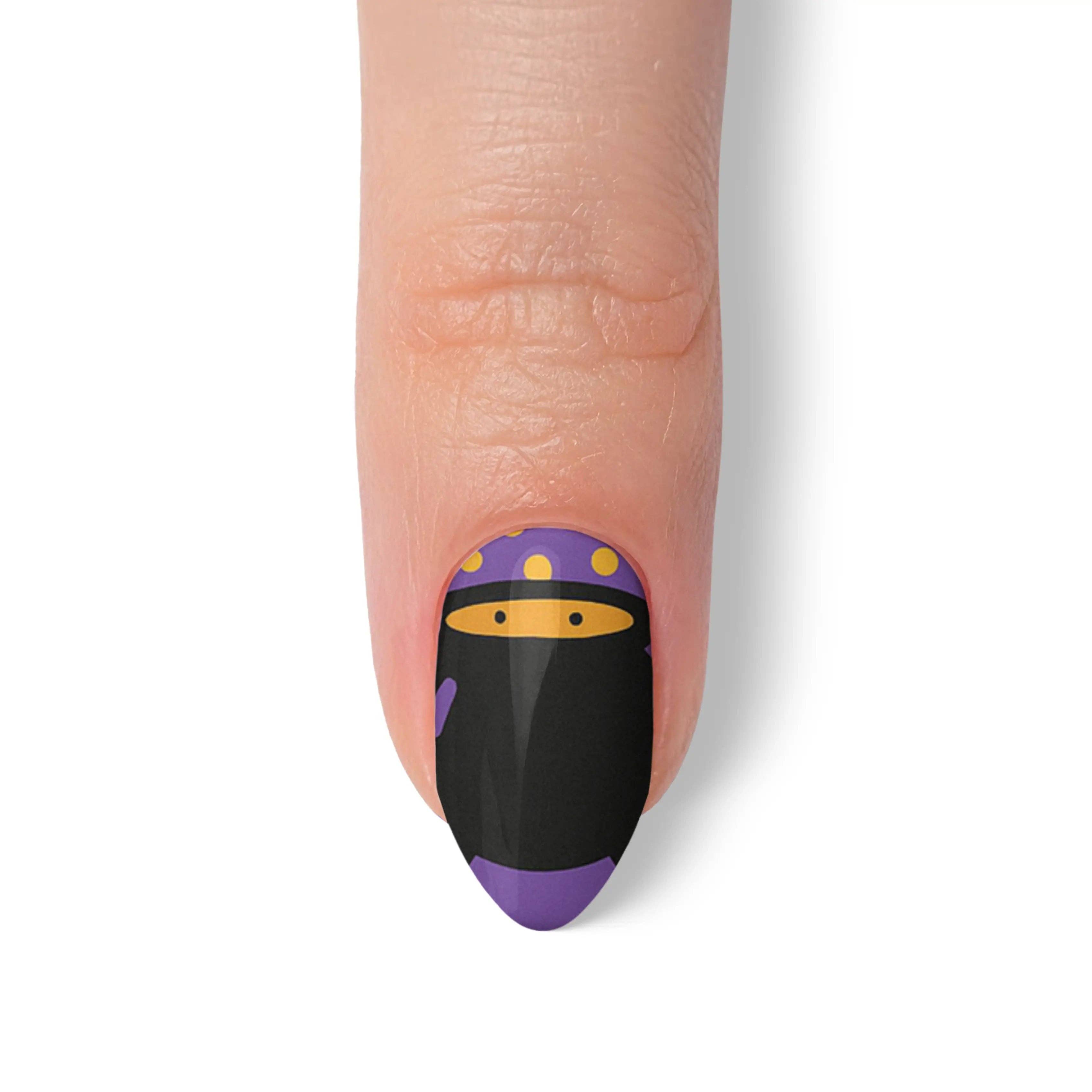 FYNE BODY - Wholesale Press-on/fake nails - Eclipse Enchantment Black Halloween Press-On Nails5