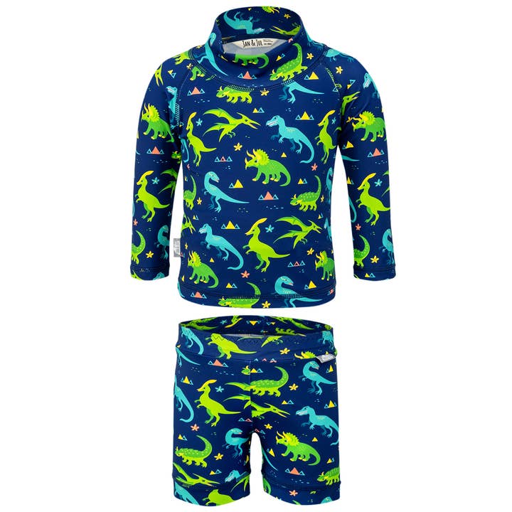 Dinoland
| Long Sleeve 2-pc UV Swimsuit for wholesale by Jan & Jul