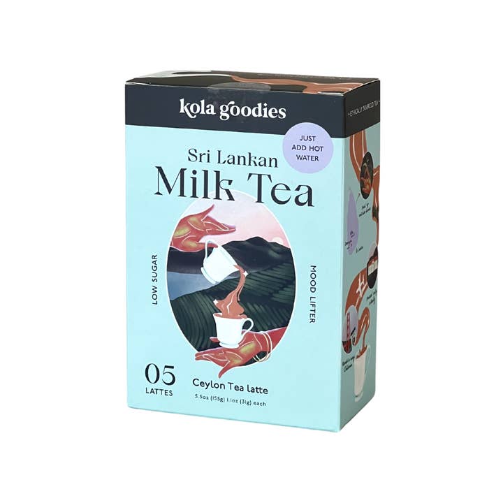 Kola Goodies - Wholesale Health/Detox Tea - Milk Tea Latte (5 Pack)