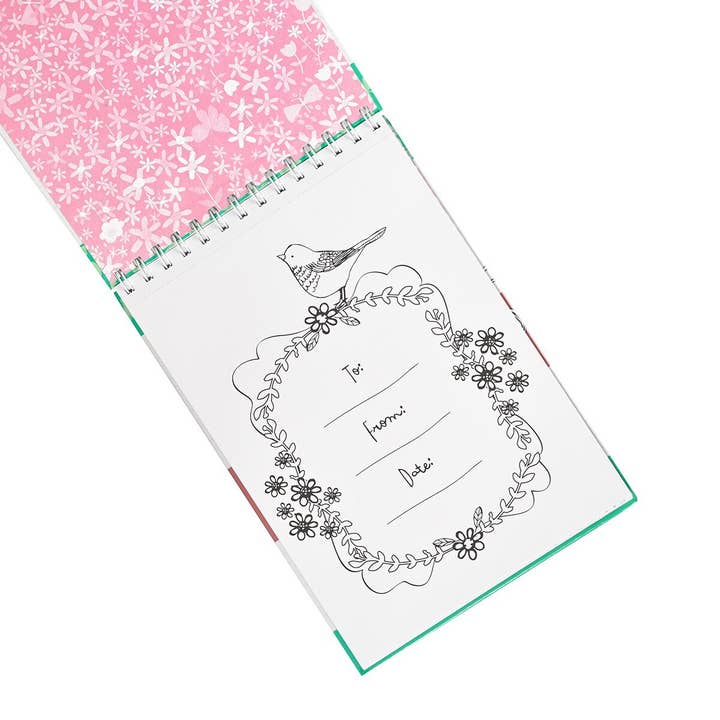 Christian Art Gifts - Vente Livre de coloriage et d'activités pour adultes - Cahier de coloriage Wirebound Joy for the Journey1