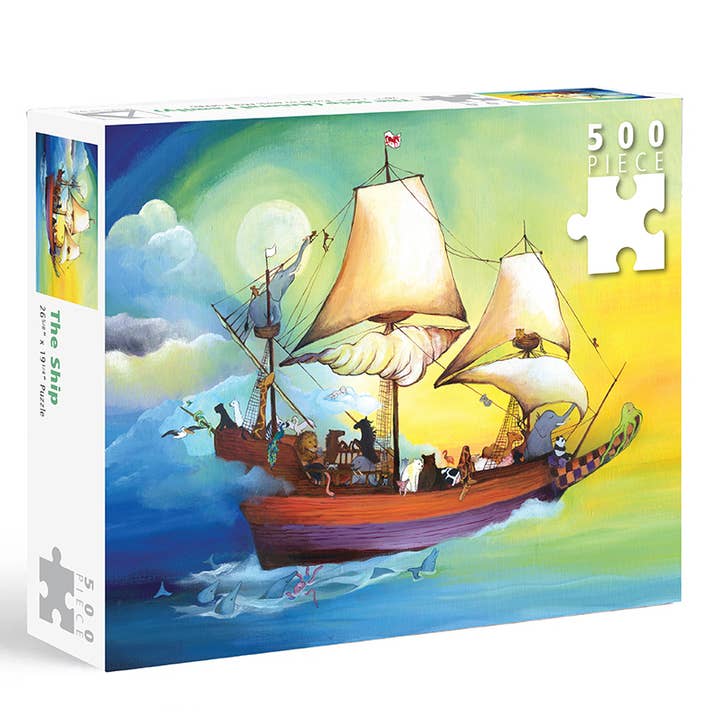 Das Schiff 500-teiliges Puzzle für den Großhandel von Allport Editions