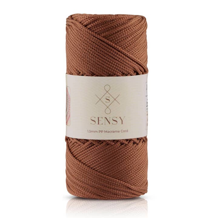 Sensy - Wholesale Craft supplies - Sensy Premium 1.5mm - 164 yards 100% Polyester Macrame Cord5