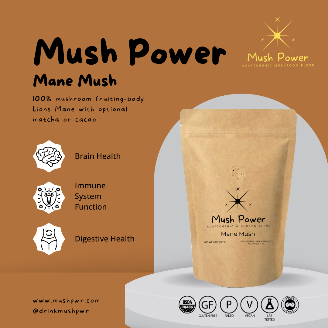 Mush Power - Wholesale Protein/Superfood Powder - Mane Mush2