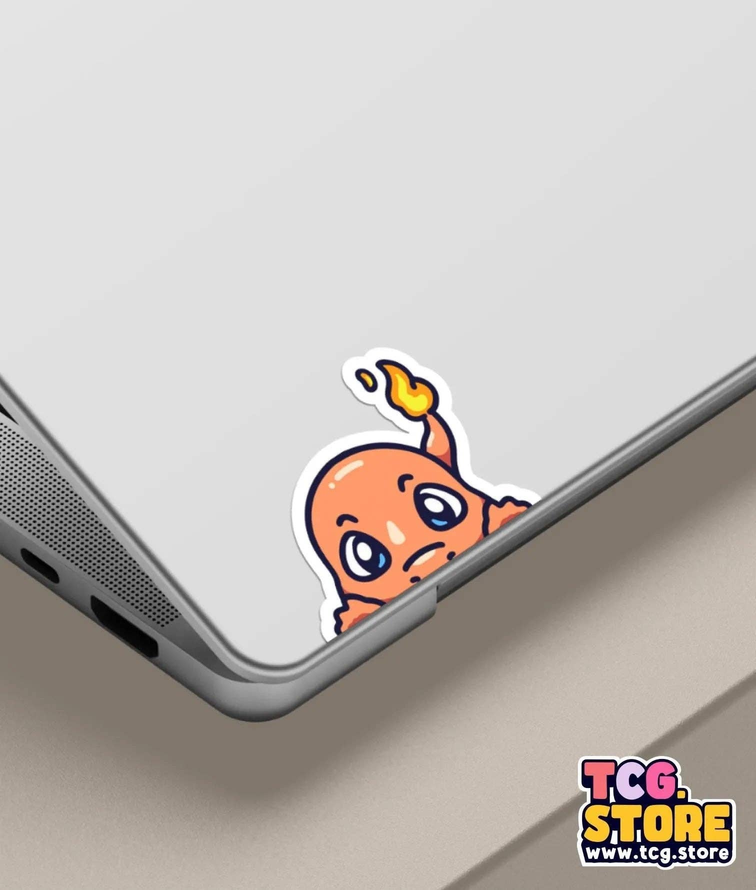 TCG.Store - TCGDOTSTORE - Wholesale Sticker - Charmander Peeking Pokémon Sticker9