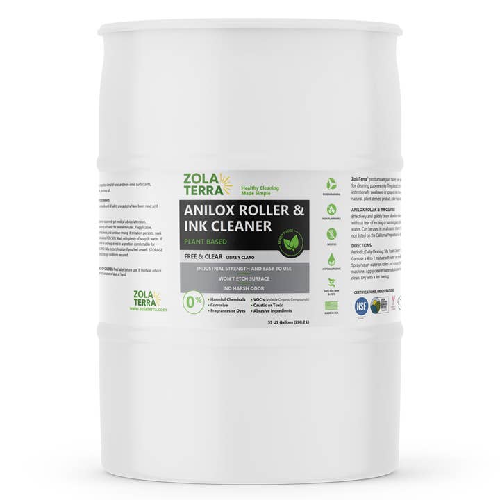 ZolaTerra – wholesale Multi-surface cleaner – Anilox Roller & Ink Cleaner2